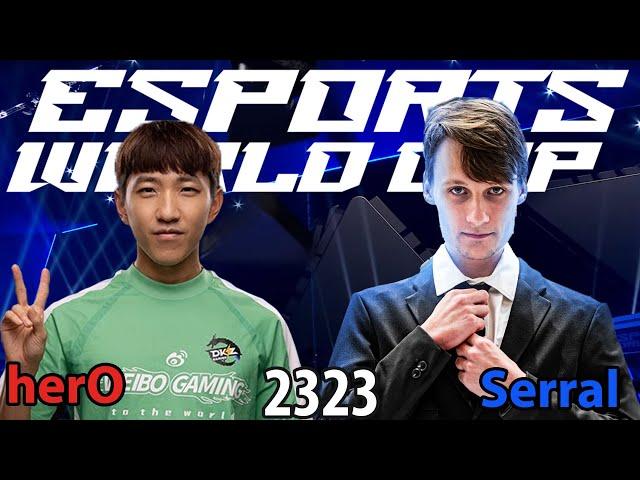  herO (P) vs  Serral (Z) - Gruppe B - Esports World Cup 2024 - StarCraft 2 - 2323