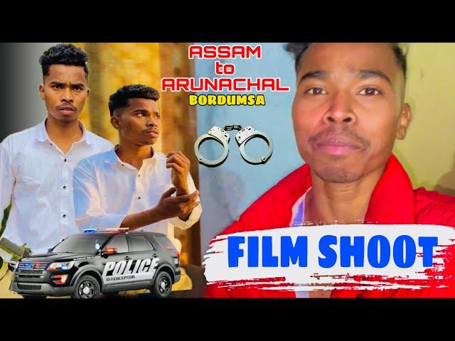 JAGUN Tinisukhiya to Film লৈকে || Police ‍️ Cinema shoot || BORDUMSA Arunachal PRADESH|| #sadatema