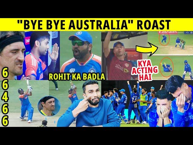 ROHIT SHARMA VS STARC  GULABDIN NAIB ACTING  AUSTRALIA OUT OF T20 WC