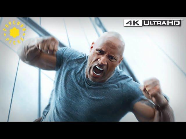 Skyscraper Freefall Fight | Hobbs & Shaw 4k