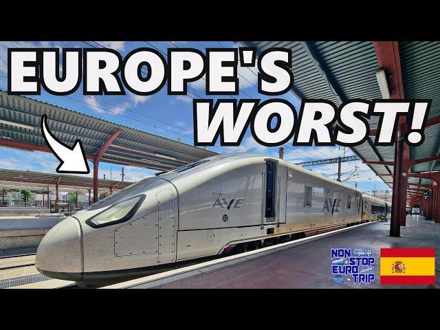 Spain's TERRIBLE New 380km/h Talgo Avril S106 - FULL REVIEW!