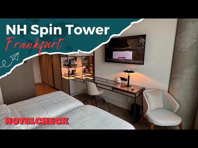 NH Collection Spin Tower Superior Room Skyline View Frankfurt