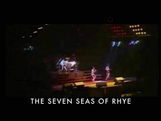 Queen - Seven Seas Of Rhye (Official Lyric Video)