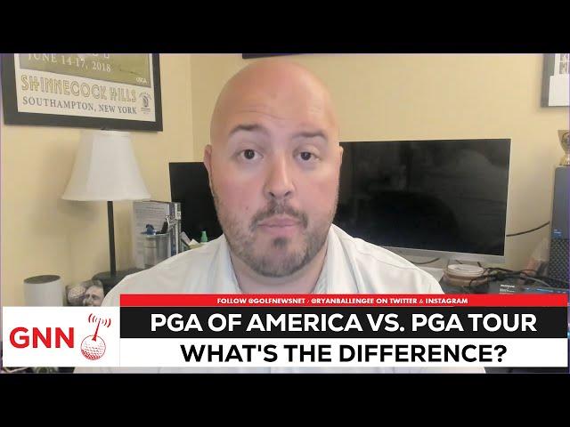 PGA of America and PGA Tour: What's the difference?