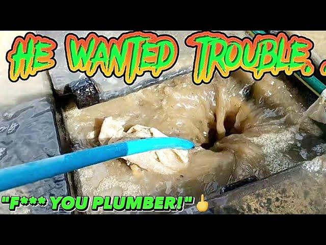 FREE Drain Unblocking 🪠 & then the Neighbour wanted to FIGHT ME! 