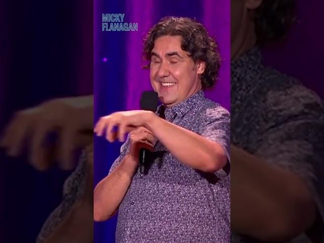 Why do they have comedians on The Graham Norton Show? #mickyflanagan #shorts #comedy
