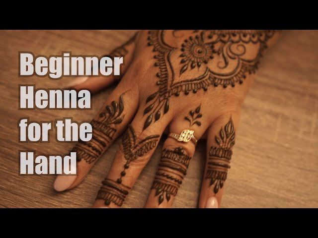 Simple Henna Design for Beginners