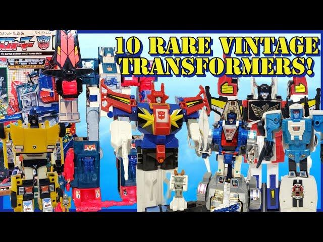 10 RARE G1 Transformers Figures in My Personal Toy Collection! Toy Kennections Top 10 COUNTDOWN Pt2!