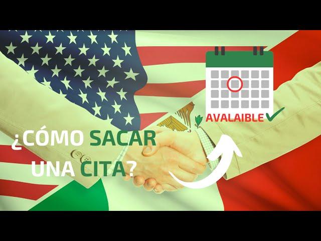 CÓMO sacar una CITA  en el CONSULADO MEXICANO en ESTADOS UNIDOS  en 2024