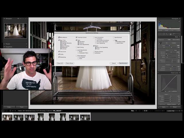 Adobe Lightroom Tips, How To Synchronize Develop Settings