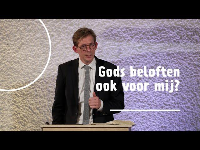 1 | Gods beloften ook voor mij? | ds. A.S. (Steven) Middelkoop