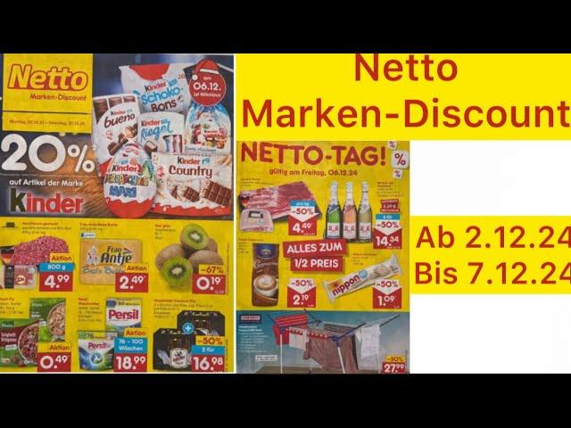 NETTO Marken-Discount Prospekte Angebote Werbung Gültig von 2.12.24 bis 7.12.24@We