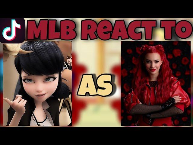 MLB react to Marinette as Red! | Descendants | Gacha Club