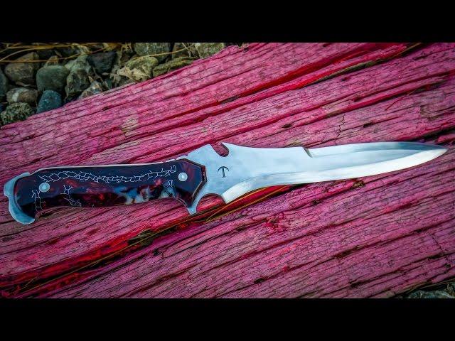 MAKING RESIDENT EVIL 4 KRAUSER KNIFE Part 1