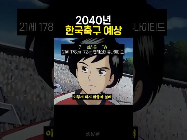 뭔가 나약해진 미래의 한국축구
