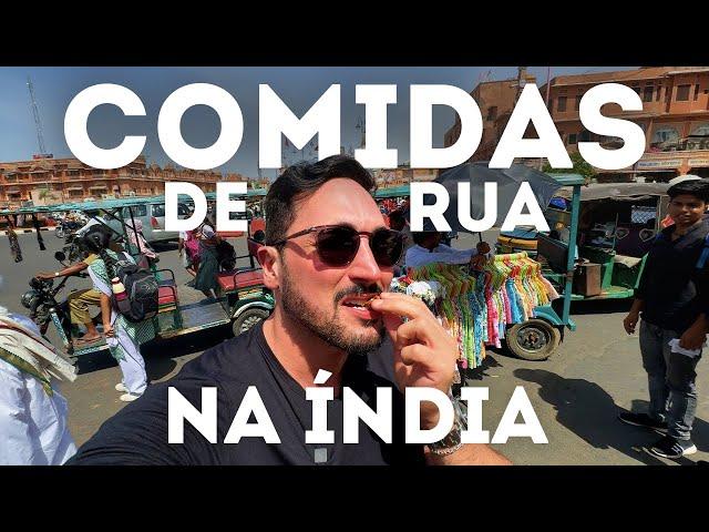 CREDO!! PROVANDO COMIDAS DE RUA DA ÍNDIA em JAIPUR - NOJENTO MESMO?