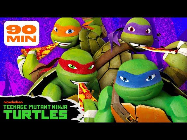 90 MINUTES of Turtles Being Total Bros  | Teenage Mutant Ninja Turtles