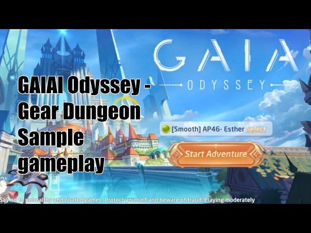 GAIA Odyssey - Gear Dungeon Playthrough