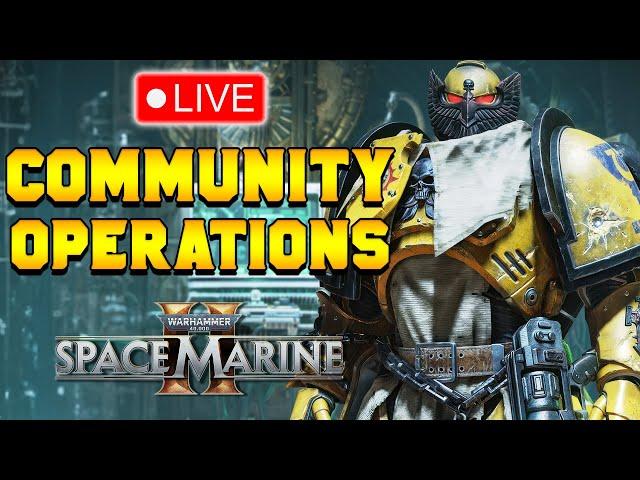 SOLOING RUTHLESS OPERATIONS GAMEPLAY | Live | Space Marine 2