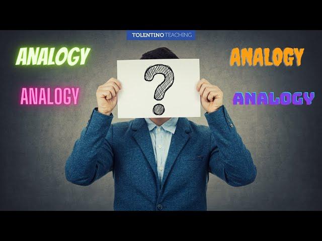 What is an Analogy? Explanation and Activity