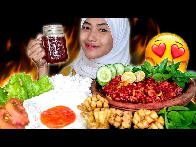 CUMI MERCON HOT JELETOT ‼ MUKBANG SAMBEL CUMI PETE | MUKBANG ASMR