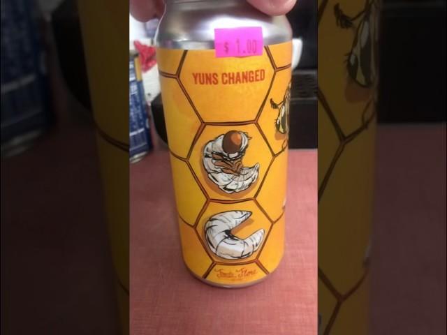 This beer has some rather interesting can art