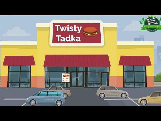 Twisty tadka | take away outlet | Top 2d animation video maker | nikk animators