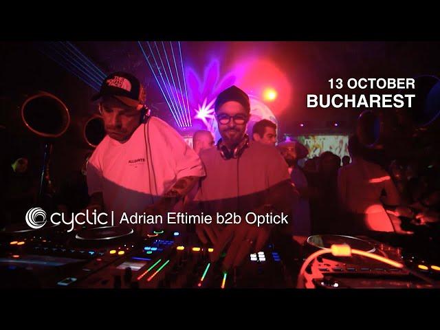 Adrian Eftimie b2b Optick @  House of Press / Bucharest 13.10.2023 by Cyclic