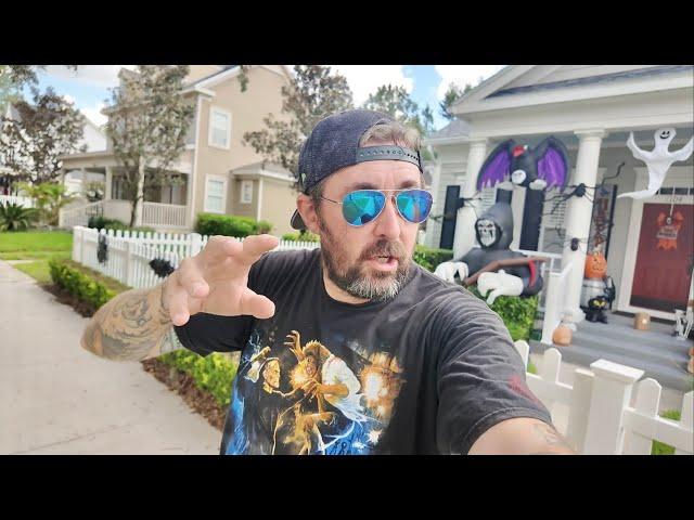 Its Finally Time To Decorate My House For Halloween  - Spooky Ideas In Celebration Florida Oct 2024