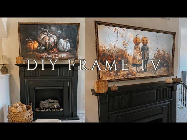 DIY Frame for TV | Simple Frame TV Tutorial