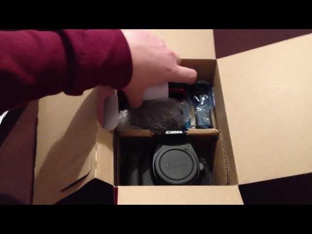 Canon EOS "600D" bzw. "Rebel T3i" Kit Unboxing (mit 18-55mm Lens) - felixba94