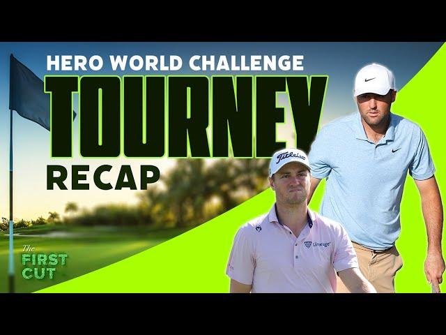 Scottie Scheffler Goes Back-to-Back - 2024 Hero World Challenge | The First Cut Podcast