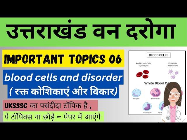 (06) Uttarakhand Van Daroga Important Topics for last days revision | must do topics by Sci-Co