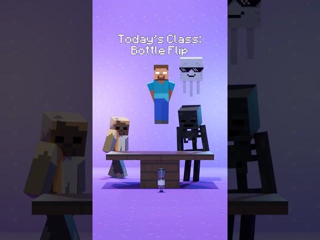 The Monster School: A New Lesson | BOTTLE FLIP