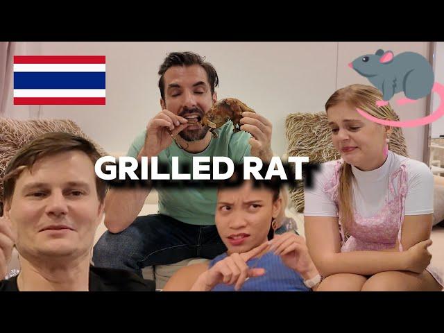 Trying Grilled Rats in Bangkok, Thailand   