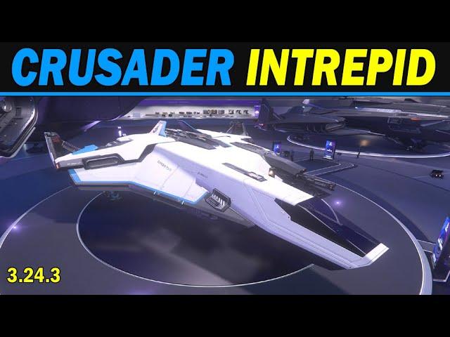 Star Citizen: First look at the Crusader Intrepid