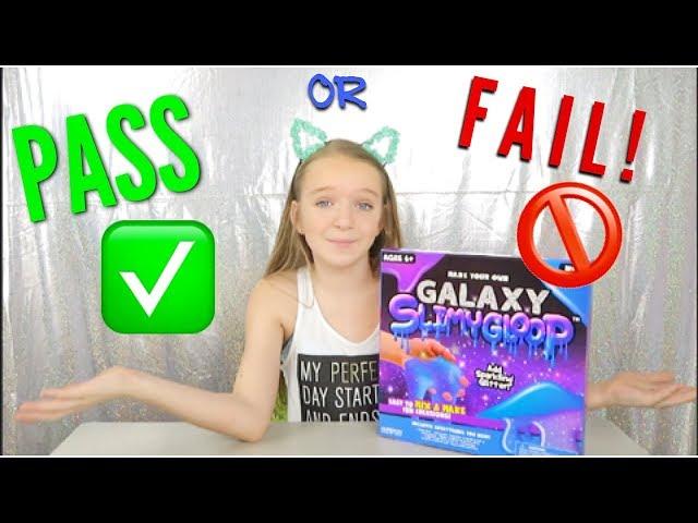 $5 GALAXY SLIME KIT Unboxing, DIY, & Real Review: Does it work? | Bryleigh Anne