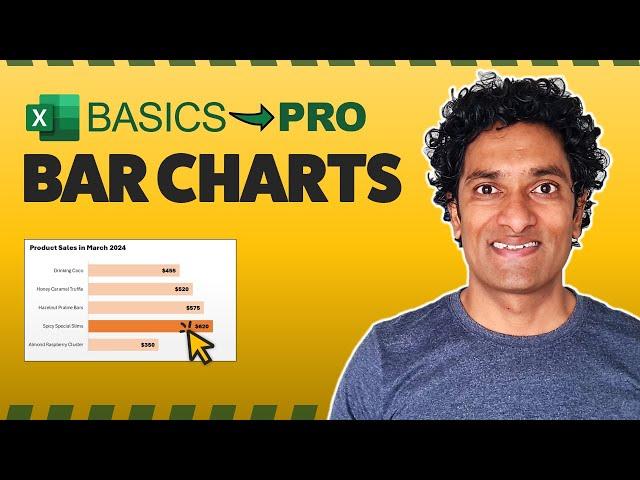 Excel Bar / Column Graph Tutorial + 5 Advanced Tips 