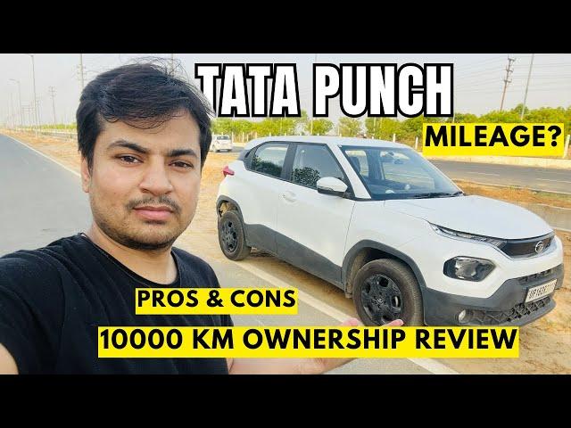 Tata Punch 10000 Km Ownership Experience | Ownership Review | Pros  & Cons  #tatapunch