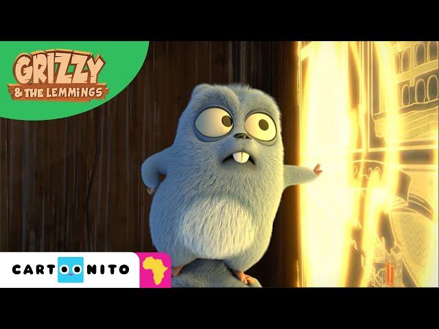 Magical Door | Grizzy & The Lemmings | Funny Compilation for Kids | Cartoonito Africa