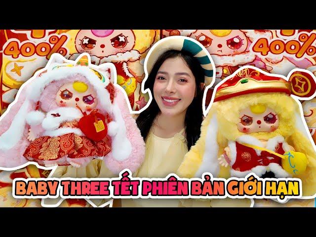 ĐÓN NĂM MỚI KHUI BABY THREE 400% TẾT PHIÊN BẢN GIỚI HẠN I Linh Barbie Vlog