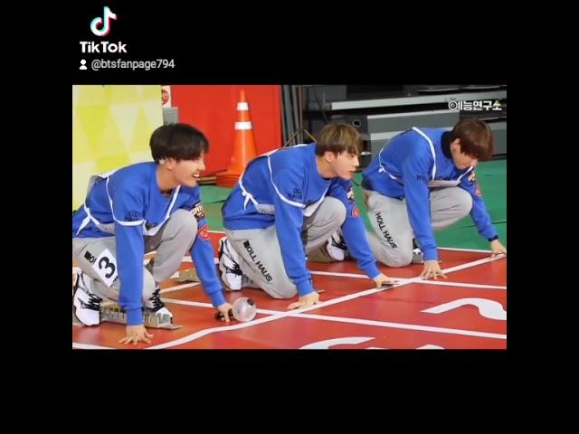 Funny race #jhope#jin#v#BTS