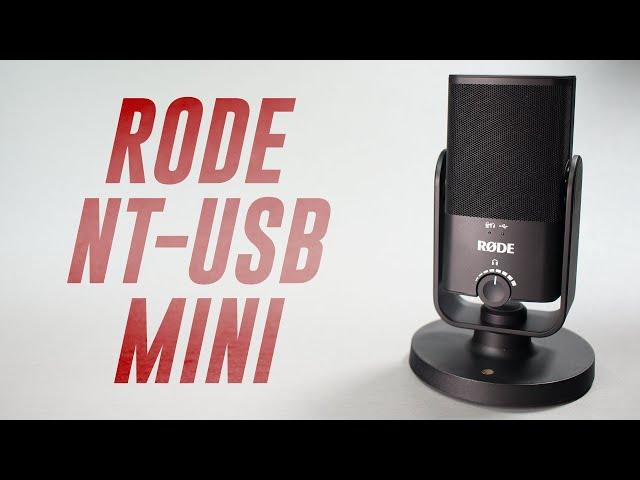 Rode NT-USB Mini Review / Test (Compared to Rode NT-USB, Blue Yeti, and More)