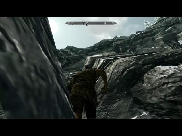 Horse Tilt Route - Helgen to High Hrothgar (Skyrim Speedrun)