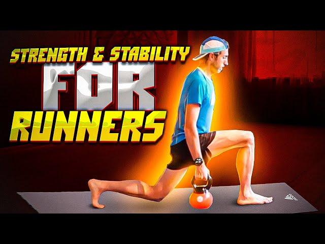 Strength & Stability For Runners - 16min Home Workout / Workout 8