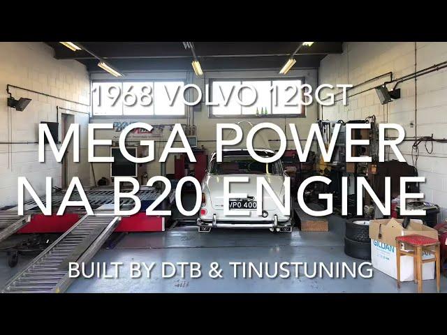 MEGA POWER NA B20 Volvo Amazon on rolling road