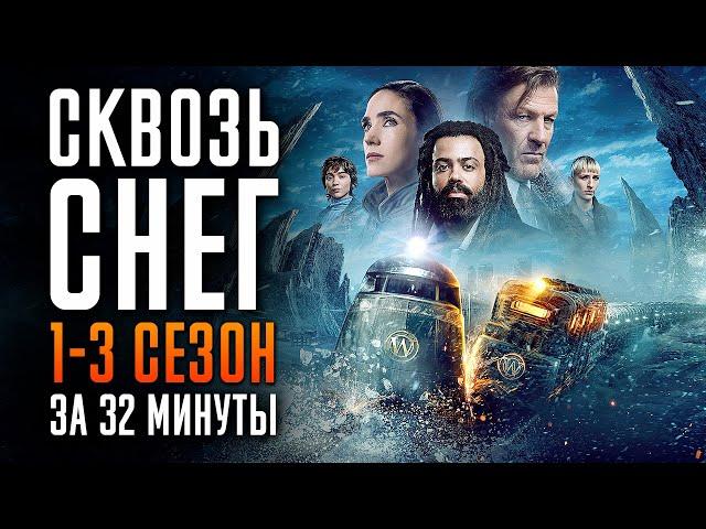 Сквозь Снег 1-3 сезон за 32 минуты | Сквозь Снег краткий пересказ