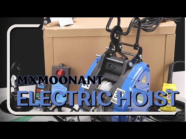 Elevate Your Lifting Game with Mxmoonant's Electric Hoist! 