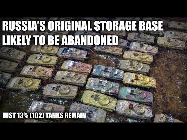 Russia's Central Tank Storage Base is now Virtually Empty - The 22nd