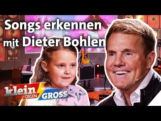 Erstklässlerin vs. Pop-Titan: Erkennt Dieter Bohlen seine Modern Talking-Hits? | Klein gegen Groß